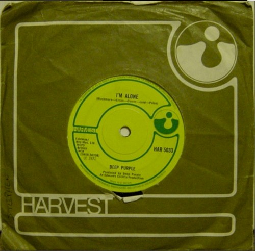 Strange Kind of Woman / I’m Alone by Deep Purple single cover art