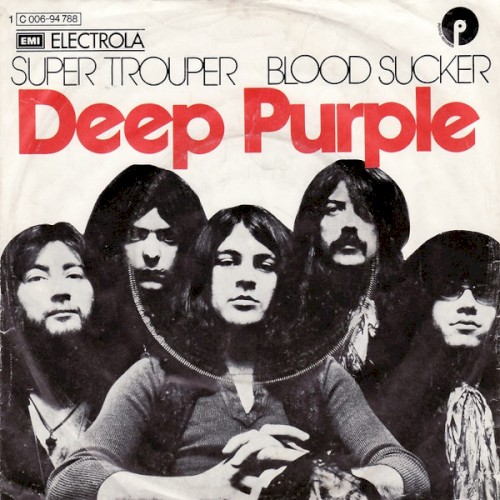 Deep Purple 的 Super Trouper / Blood Sucker 单曲封面