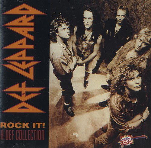 Portada del álbum Rock It!: A Def Collection de Def Leppard