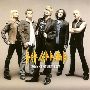 20th Century Boy by Def Leppard single cover art