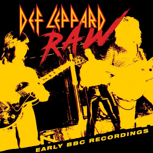 Raw: Early BBC Recordings by Def Leppard album cover art