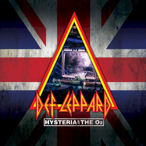 Hysteria at the O₂ by Def Leppard album cover art