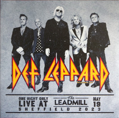 Live at the Leadmill by Def Leppard album cover art
