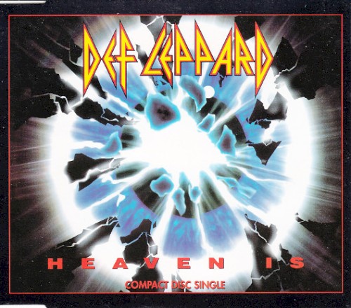Heaven Is by Def Leppard single cover art