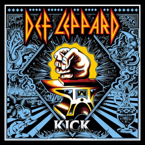 Kick by Def Leppard single cover art