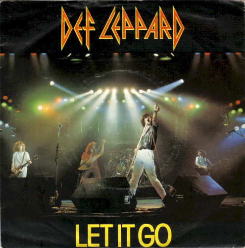 Let It Go by Def Leppard single cover art