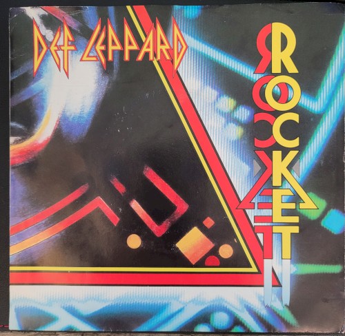 Rocket by Def Leppard single cover art