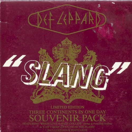 Slang by Def Leppard single cover art