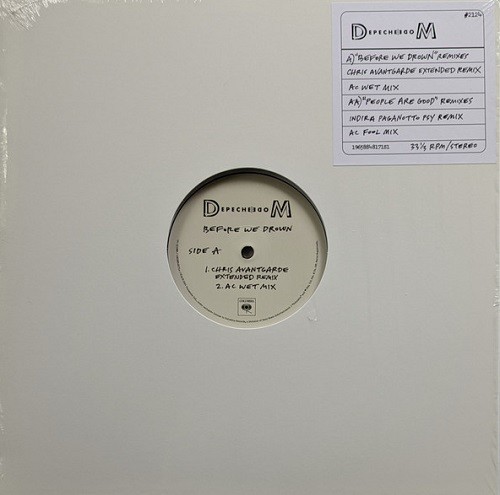 Before We Drown / People Are Good (remixes) by Depeche Mode single cover art