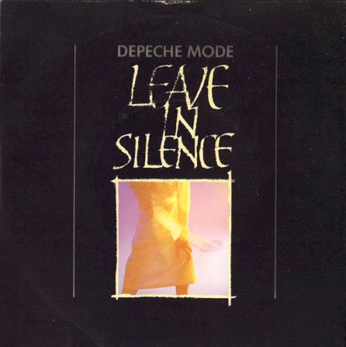 Leave in Silence by Depeche Mode single cover art
