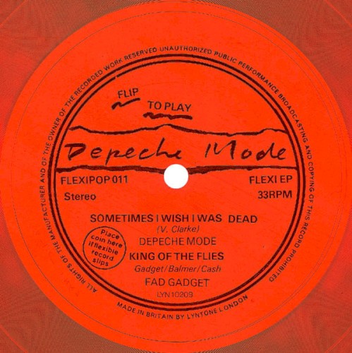 Cover-Artwork für die Single Sometimes I Wish I Was Dead / King of the Flies von Depeche Mode