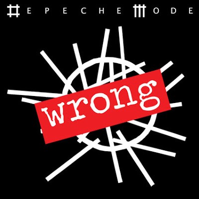 Wrong by Depeche Mode single cover art