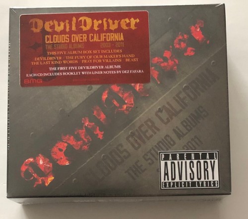Clouds Over California by DevilDriver album cover art