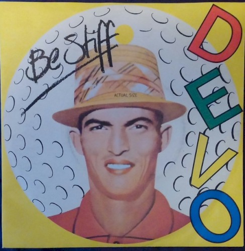 Be Stiff by DEVO single cover art