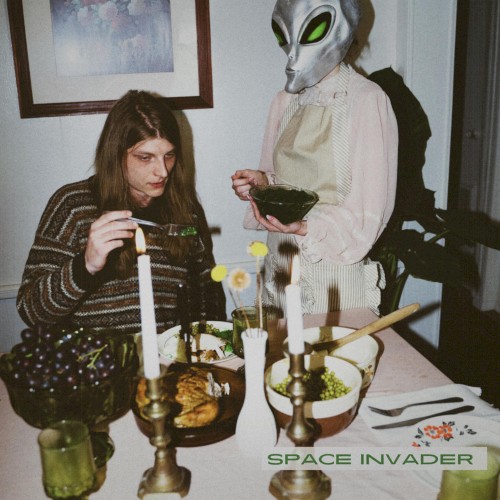 Portada del sencillo Space Invader de Dexter and The Moonrocks