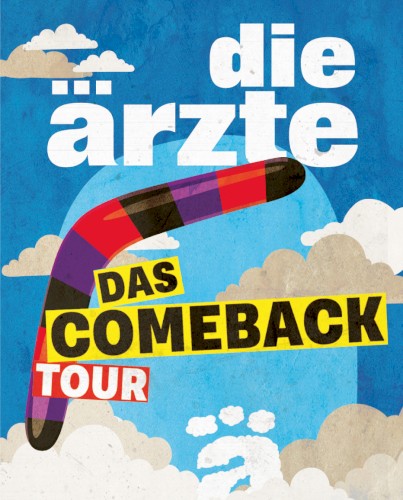 Die Ärzte 的 Das Comeback Tour 專輯 封面
