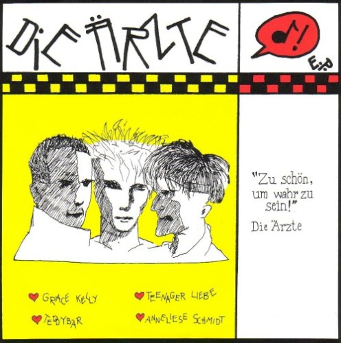 Zu schön, um wahr zu sein! by Die Ärzte EP cover art