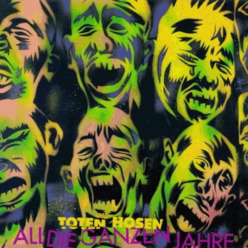 Die Toten Hosen 的 All die ganzen Jahre 單曲 封面