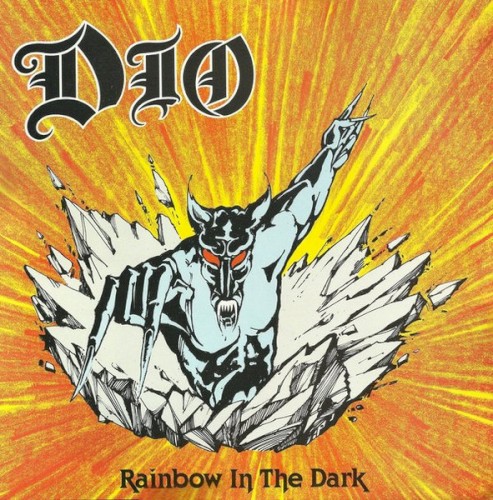 Rainbow in the Dark by Dio single cover art