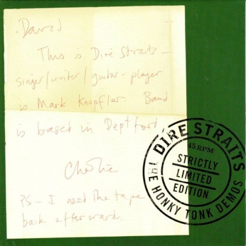 The Honky Tonk Demos by Dire Straits album cover art