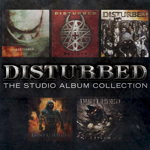 The Studio Album Collection by Disturbed album cover art