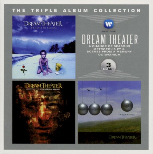Pochette de The Triple Album Collection par Dream Theater (album)