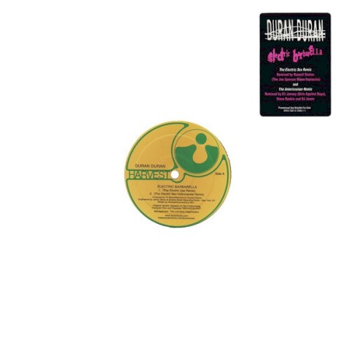 Pochette de Electric Barbarella par Duran Duran (single)