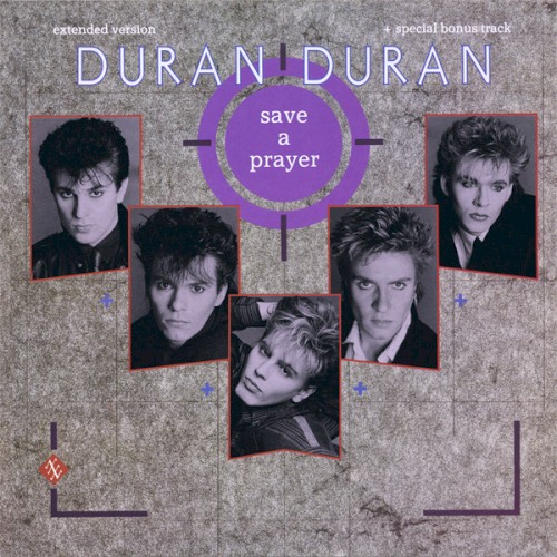 Save a Prayer by Duran Duran single cover art