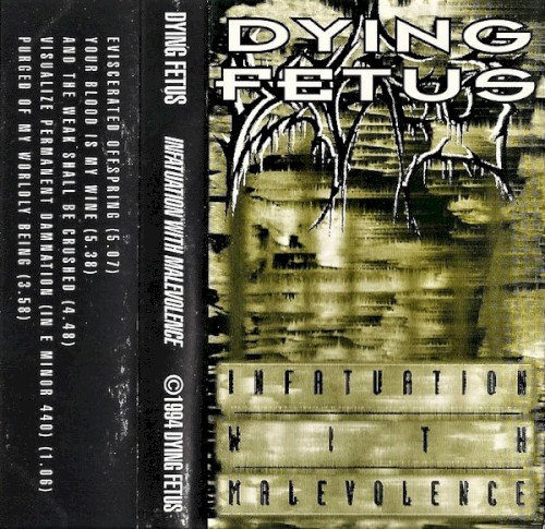 Dying Fetus 的 Infatuation With Malevolence EP 封面