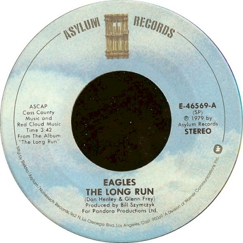 The Long Run by Eagles single cover art