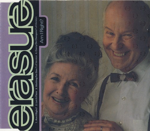Pochette de Am I Right? par Erasure (single)