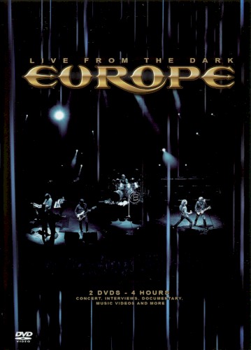 Portada del álbum Live From the Dark de Europe