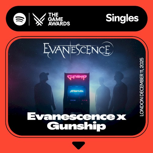 Portada del sencillo Afterlife (Gunship remix) (Spotify Singles) de Evanescence