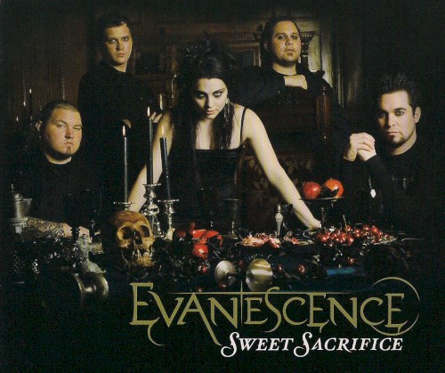 Evanescence 的 Sweet Sacrifice 单曲封面