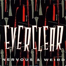 Cover-Artwork für die EP Nervous & Weird von Everclear