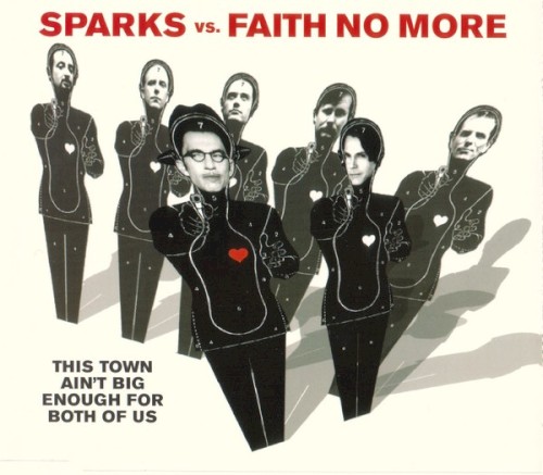 This Town Ain’t Big Enough for Both of Us by Faith No More single cover art