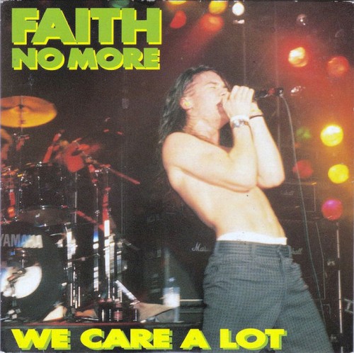 We Care a Lot by Faith No More single cover art