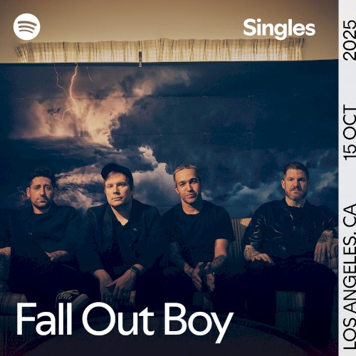 It Feels Like Christmas by Fall Out Boy single cover art