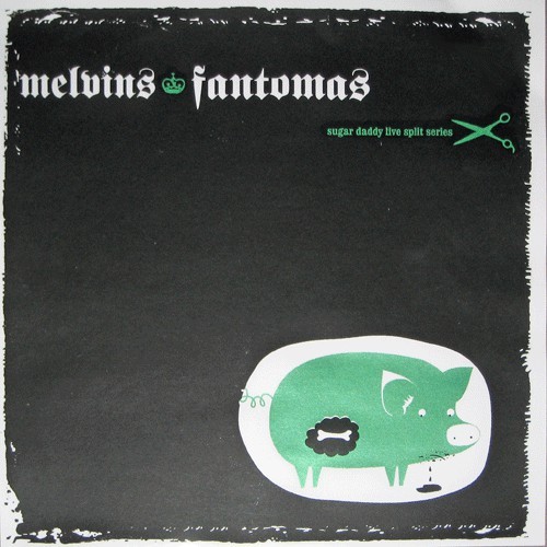 Sugar Daddy Live Split Series, 10 by Fantômas single cover art