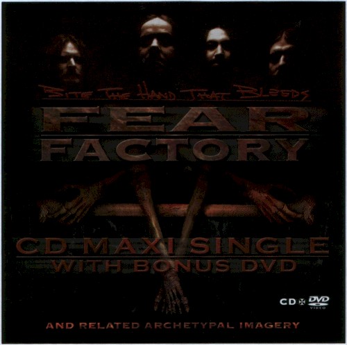 Bite the Hand That Bleeds by Fear Factory single cover art