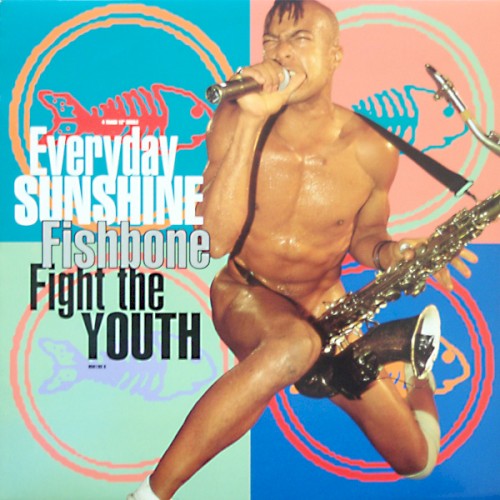 Everyday Sunshine / Fight the Youth by Fishbone single cover art