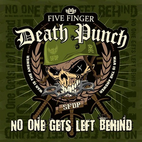 No One Gets Left Behind / Undone by Five Finger Death Punch single cover art