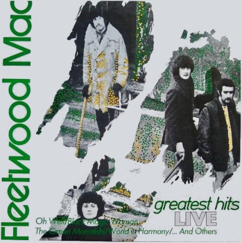 Greatest Hits Live by Fleetwood Mac album cover art