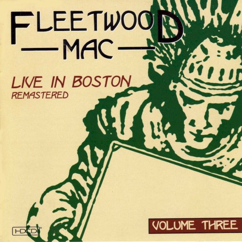 Live in Boston, Volume Three by Fleetwood Mac album cover art
