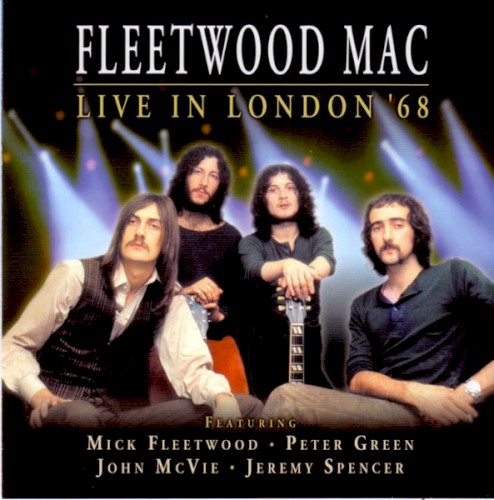 Portada del álbum Live in London 1968 de Fleetwood Mac