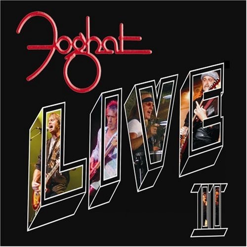 Live II by Foghat album cover art