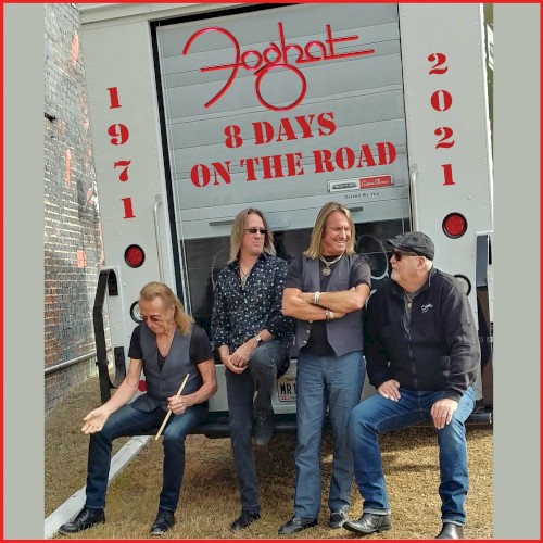 8 Days on the Road by Foghat album cover art