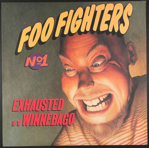 Pochette de Exhausted par Foo Fighters (single)