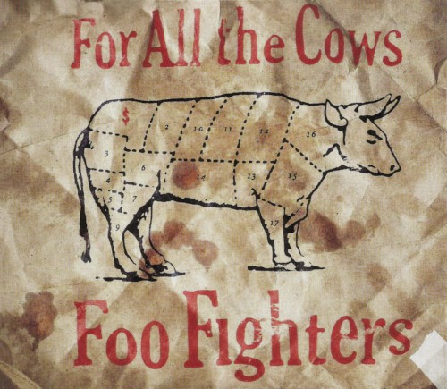 Pochette de For All the Cows par Foo Fighters (single)