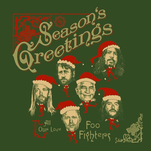 Pochette de Run Rudolph Run par Foo Fighters (single)